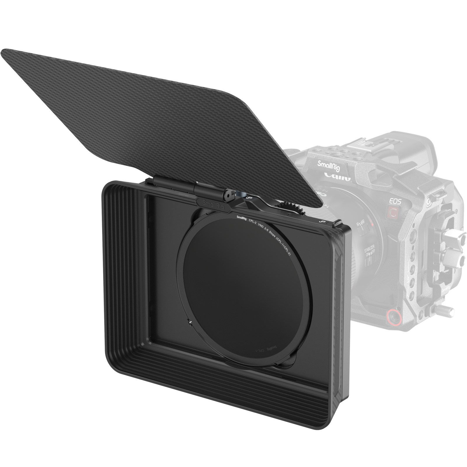 Matte Box with Adjustable Clamp and VND Kit