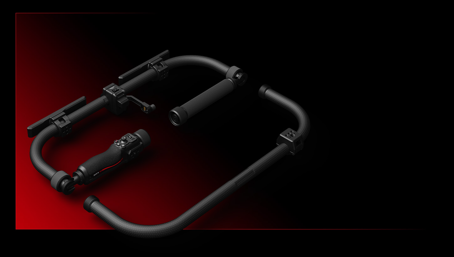 CATEGORY/Stabilizer Rigs/Stabilizer Handgrips Handle with Follow Focus for DJI RS Series-For Brands:DJI/For Models:RS 3 Pro、RS 2、RS 4、RS 4 Pro/SKU:4329/Package Weight (kg):0.37/