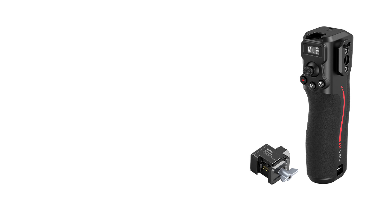 CATEGORY/Stabilizer Rigs/Stabilizer Handgrips Handle with Follow Focus for DJI RS Series-For Brands:DJI/For Models:RS 3 Pro、RS 2、RS 4、RS 4 Pro/SKU:4329/Package Weight (kg):0.37/