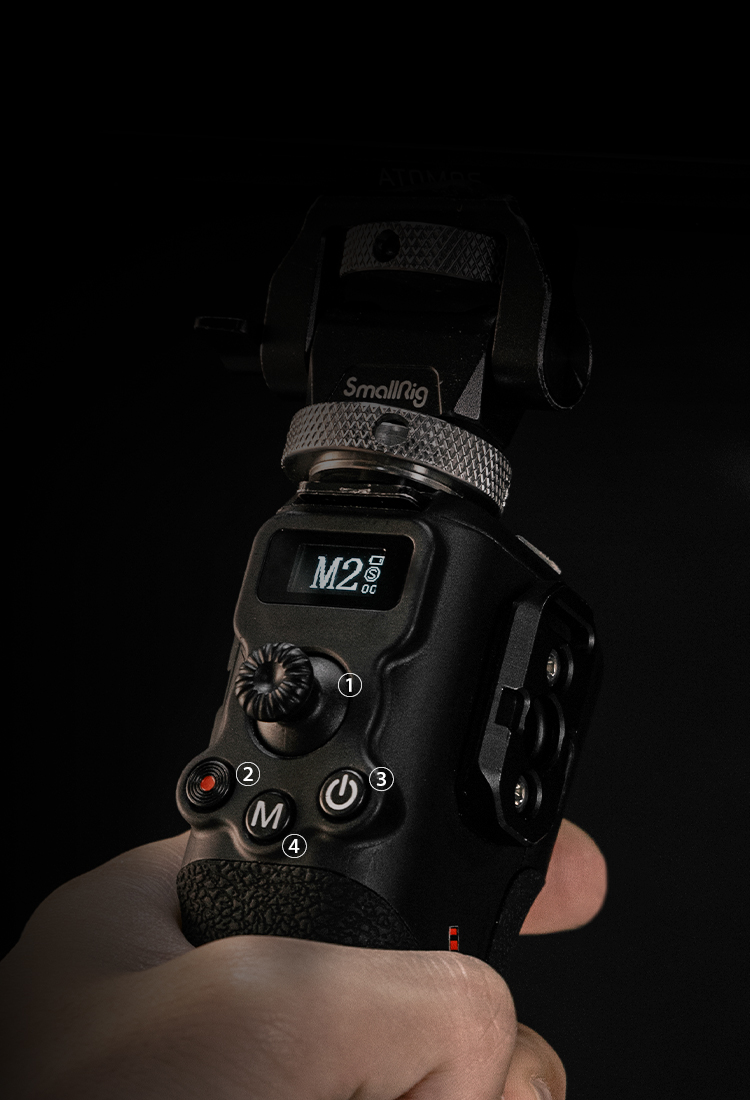 Focus Control Dual Grip | RS 2 3 Pro 4 Pro Gimbal Handle