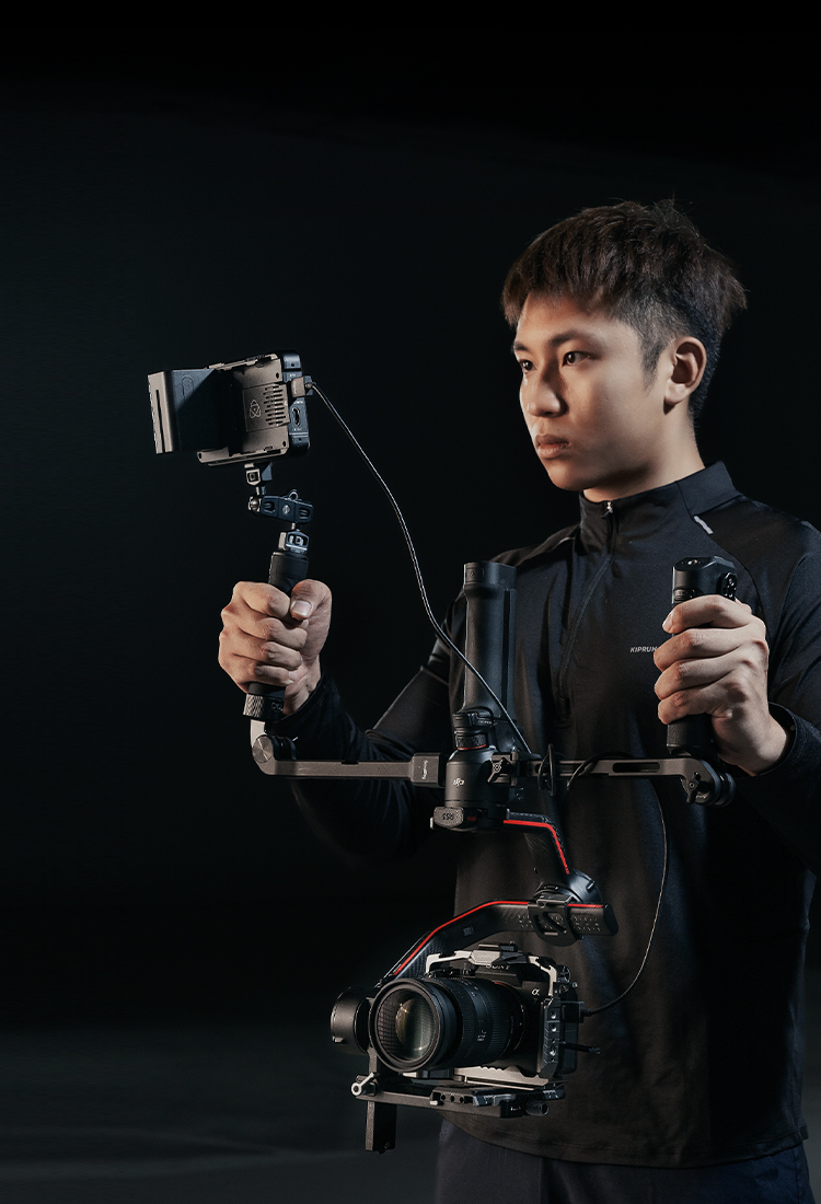 Focus Control Dual Grip | RS 2 3 Pro 4 Pro Gimbal Handle