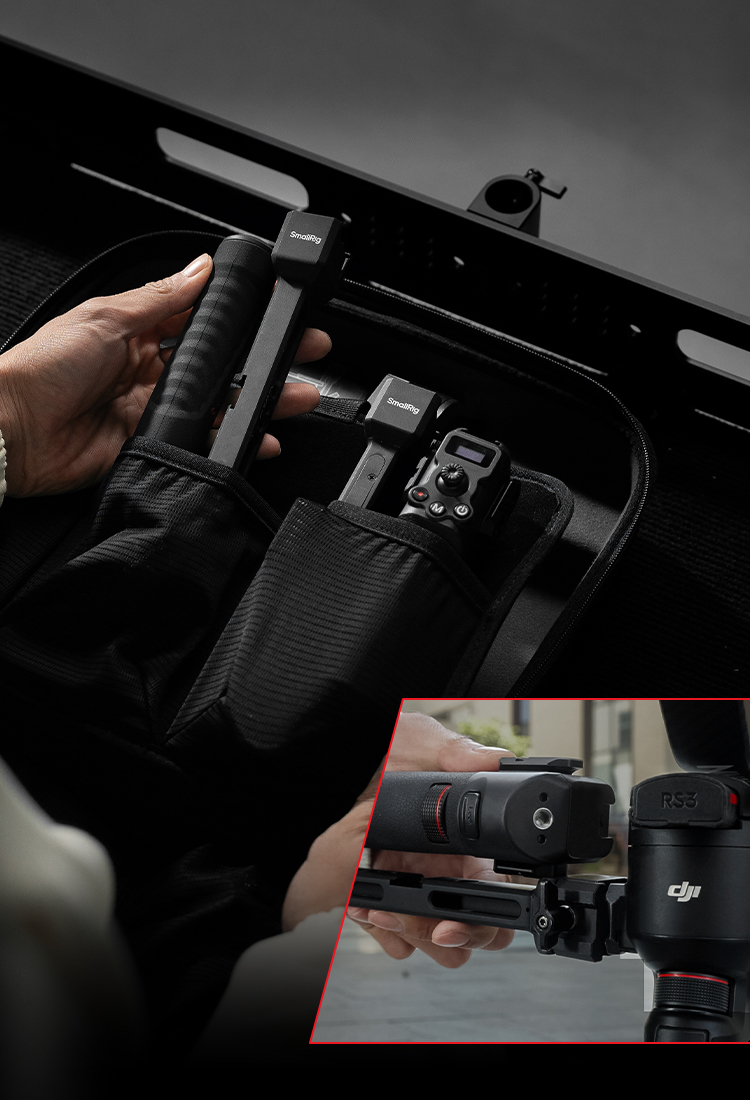 Focus Control Dual Grip | RS 2 3 Pro 4 Pro Gimbal Handle