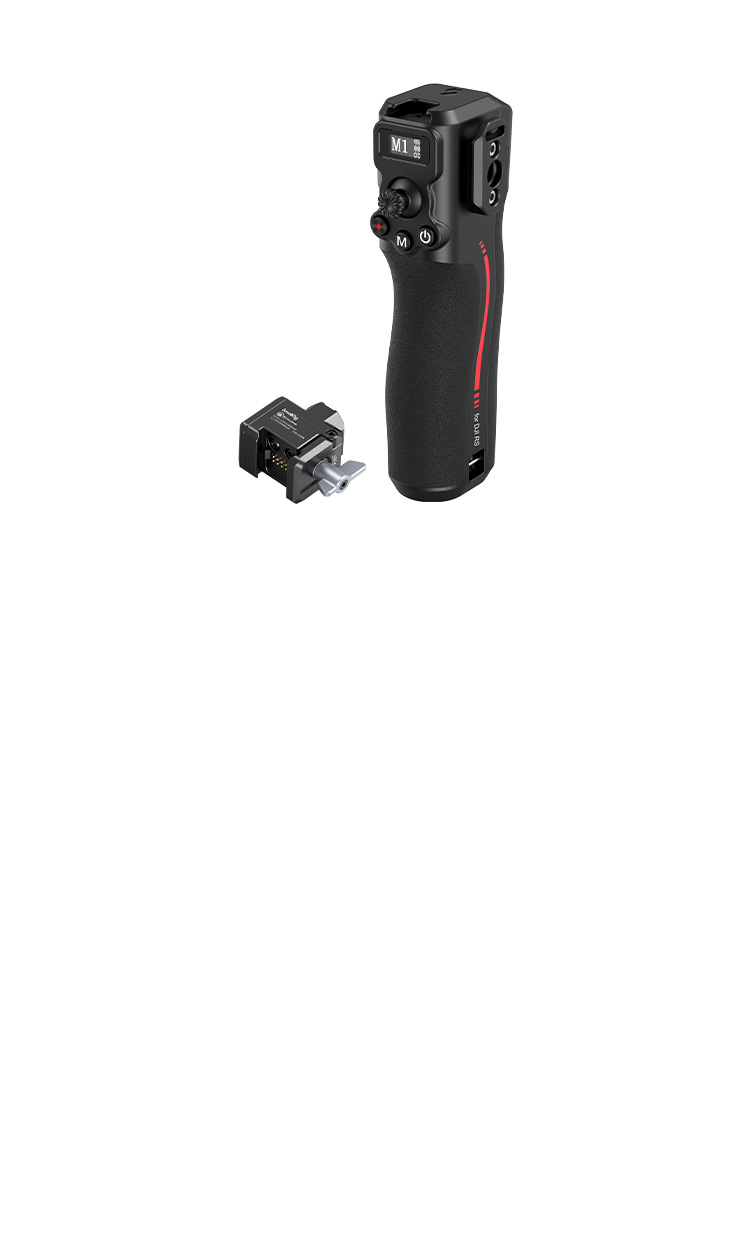 Focus Control Dual Grip | RS 2 3 Pro 4 Pro Gimbal Handle