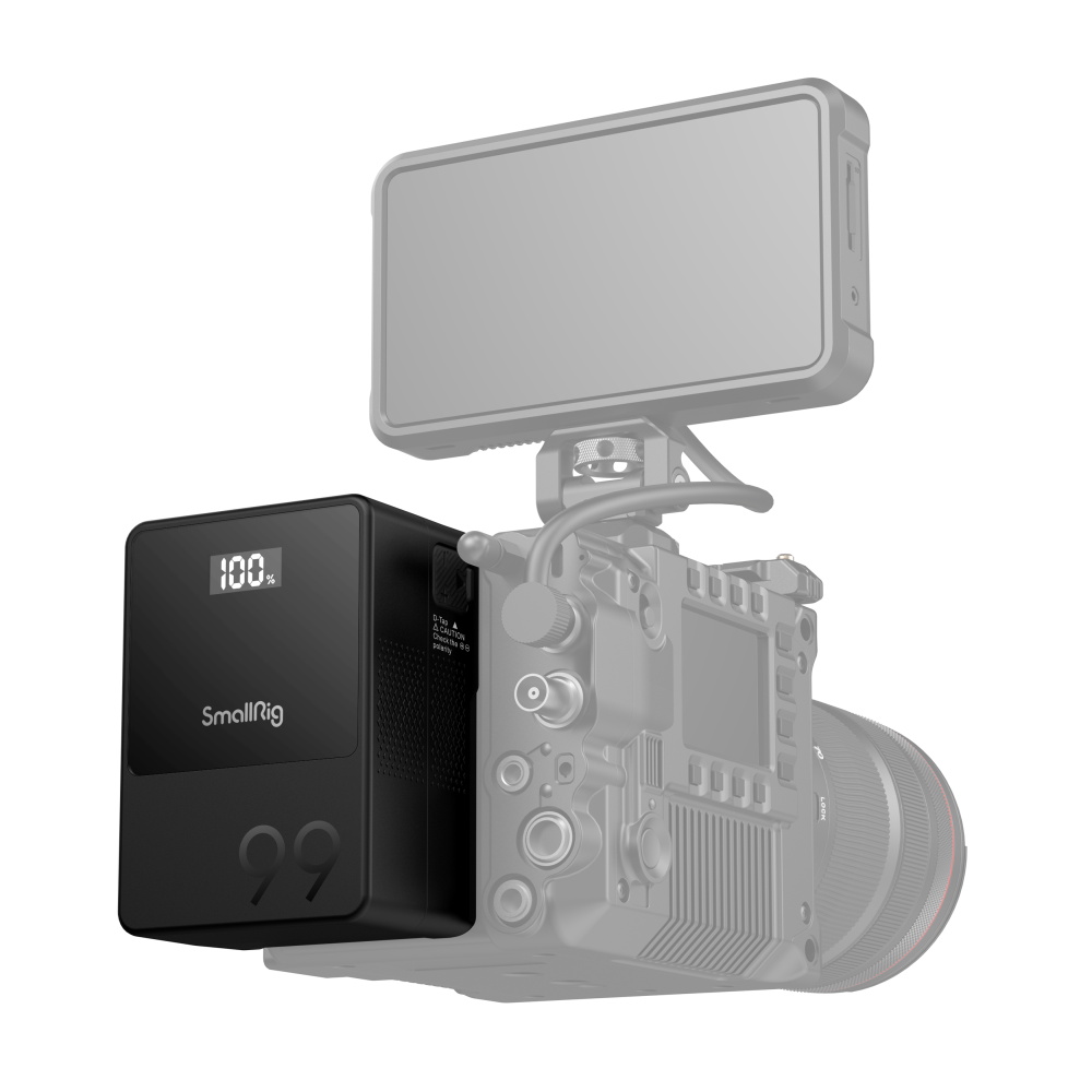 VB99 mini V Mount Battery | Compact 99Wh USB-C PD | SmallRig