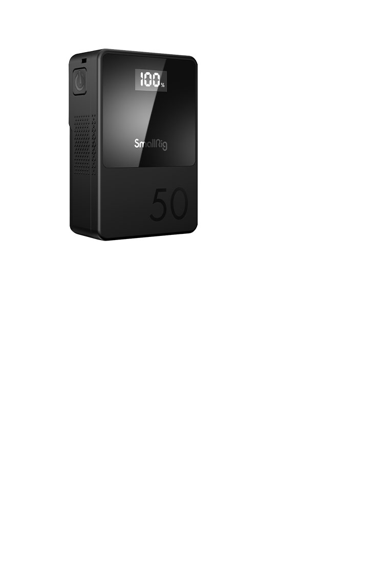 新品】SmallRig Vマウントバッテリー VB50 3400mAh Amazon | SmallRig