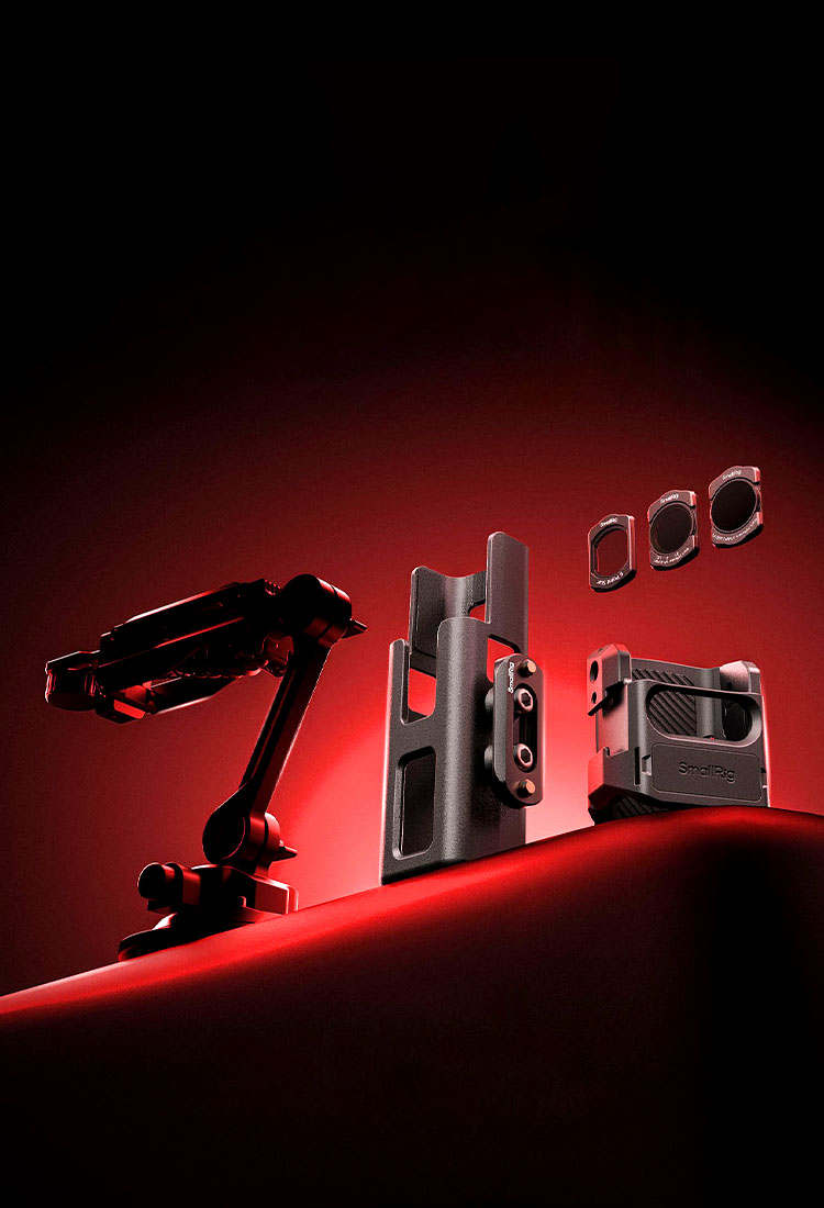 Supporto Per Smartphone ZJRXM Per DJI Osmo Pocket / Pocket 2 – Pieghevole In Lega Di Alluminio Con Attacco Per Accessori