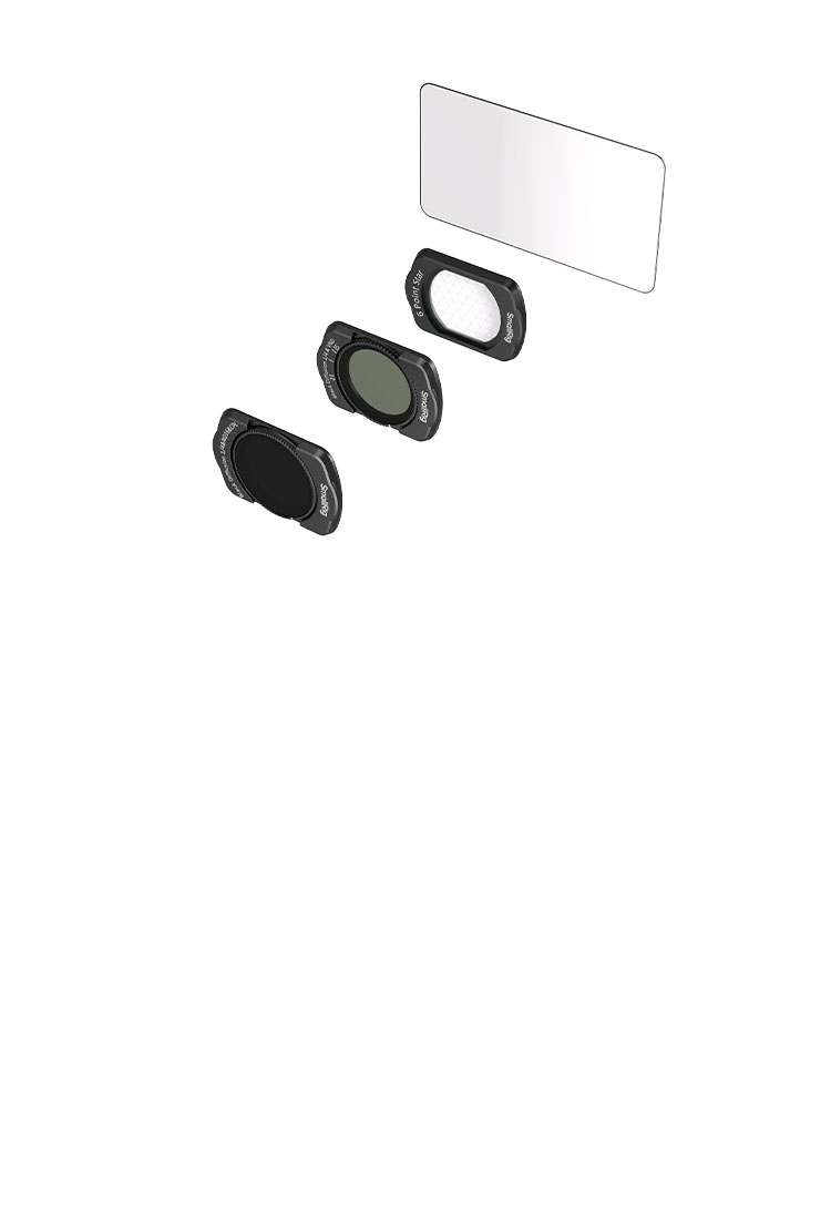 Multifunctional Filter Kit for DJI Osmo Pocket 4 / Pocket 3
