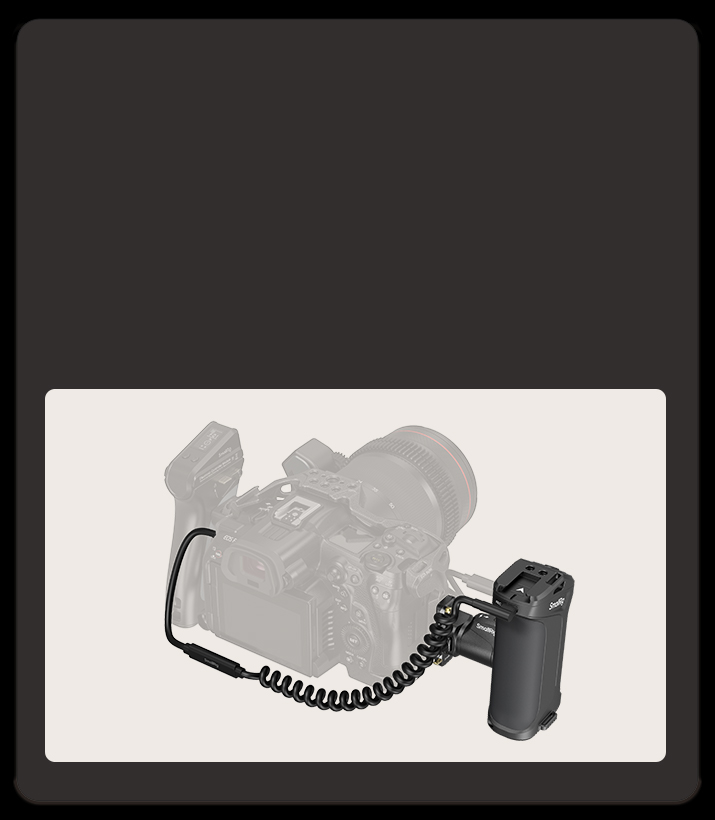 Rotating Side Handle with REC Trigger | USB-C PD & Mounts