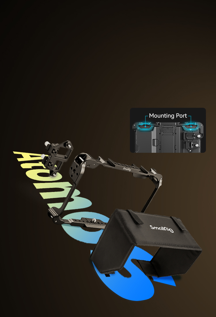Atomos Shinobi II/GO Cage | Protection & Mounts | SmallRig