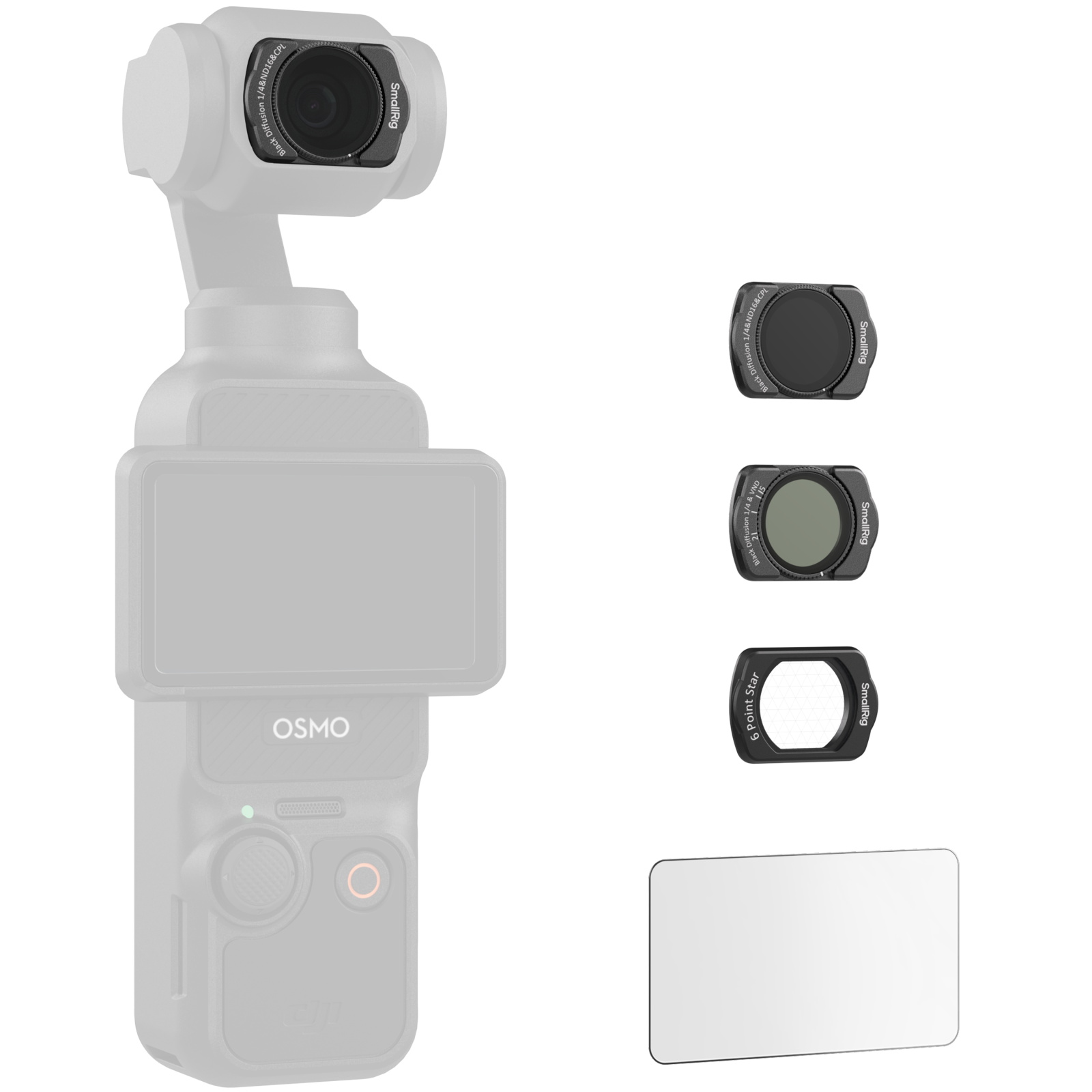 DJI Osmo Pocket 3用多機能フィルターキット